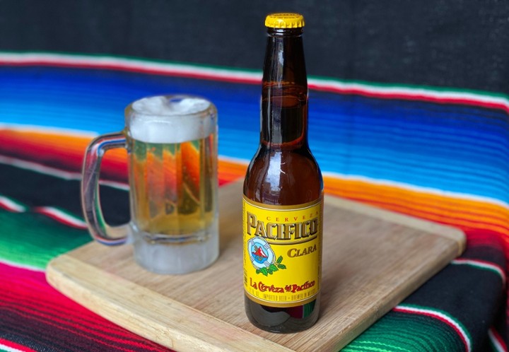 Pacifico, bottle