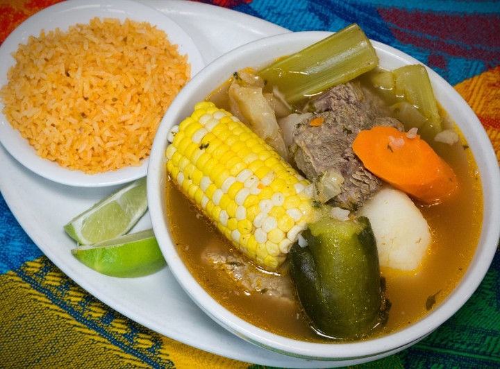 large Caldo de Res (Beef Soup)