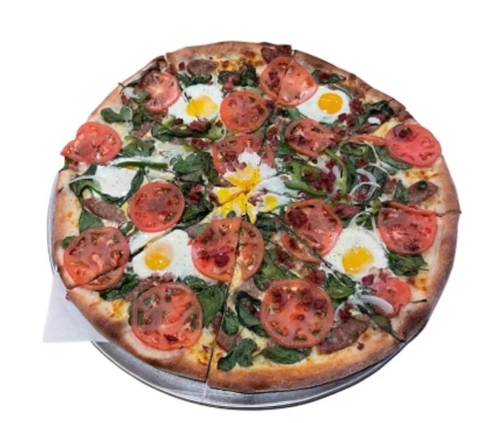 Small Sammy's Brunch Pizza