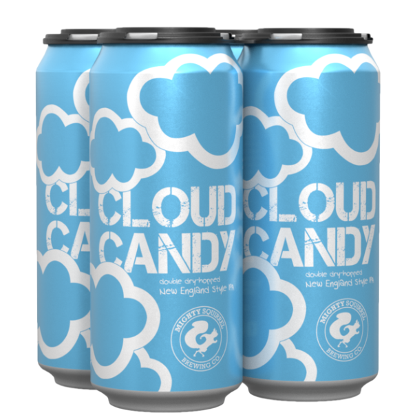 4 Pack Mighty Squirrel Cloud Candy NEIPA 16oz