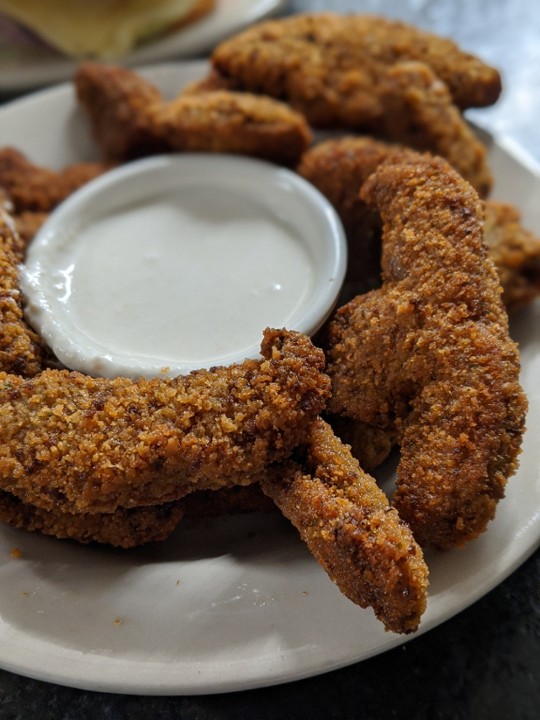 Fried Portobello Mushrooms