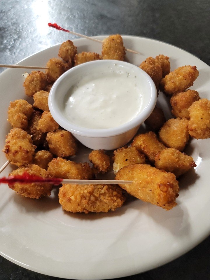 SPICY Cheese Curds