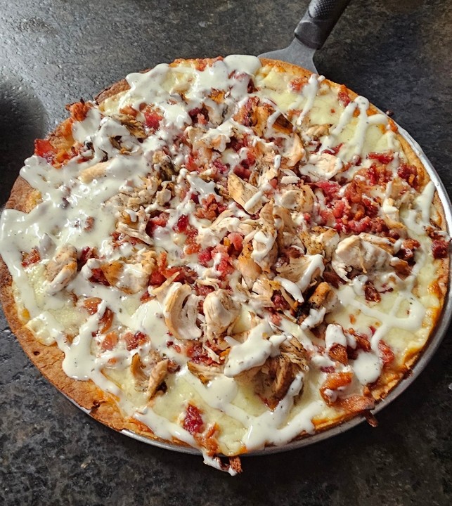 16" Bacon Chicken Ranch Pizza