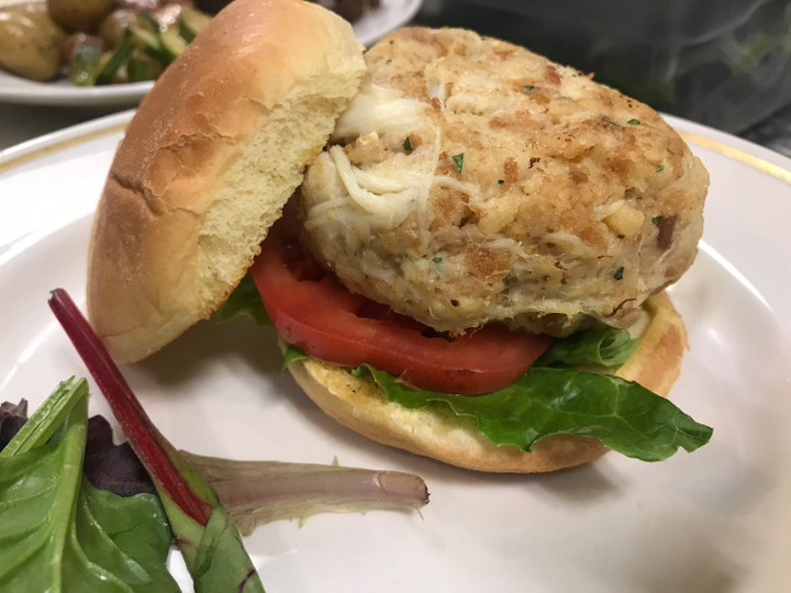 Crab Cake Sandwich