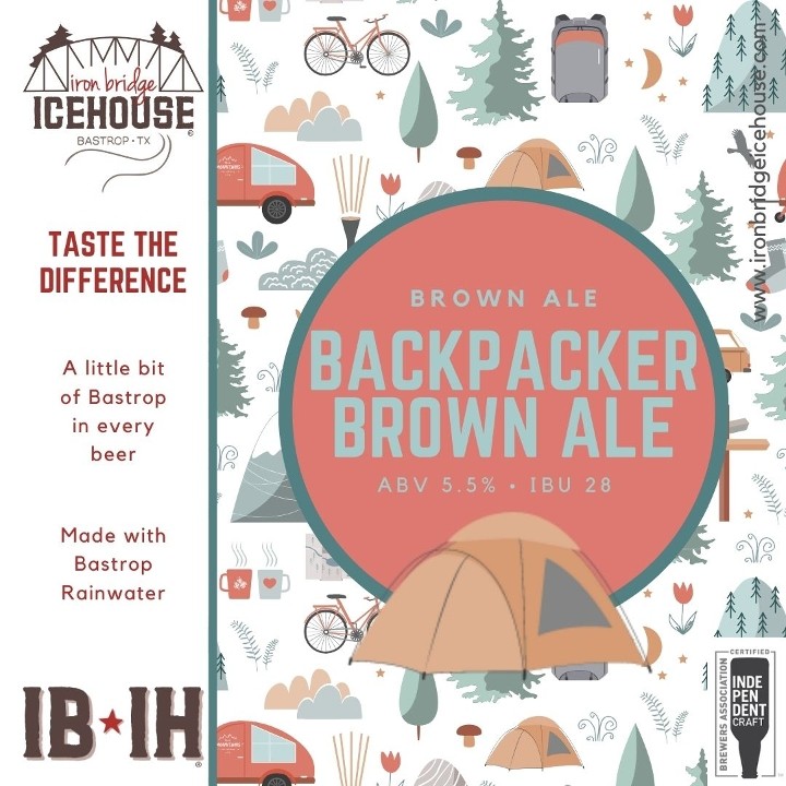 Backpacker Brown Ale - IB*IH - 12