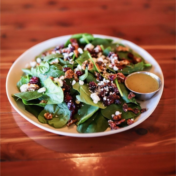 Half Spinach Salad