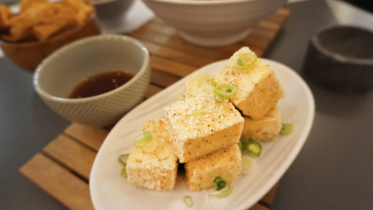 Crispy Tofu 🌱 (Vegan)
