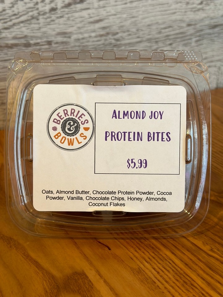 Almond Joy Protein Bites