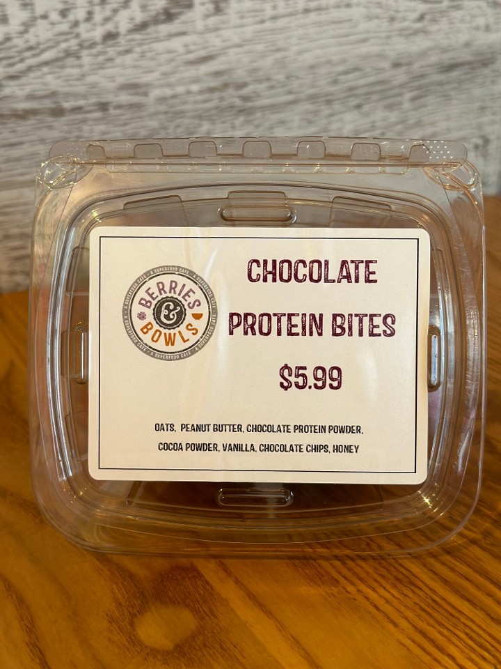 Chocolate Protein Bites