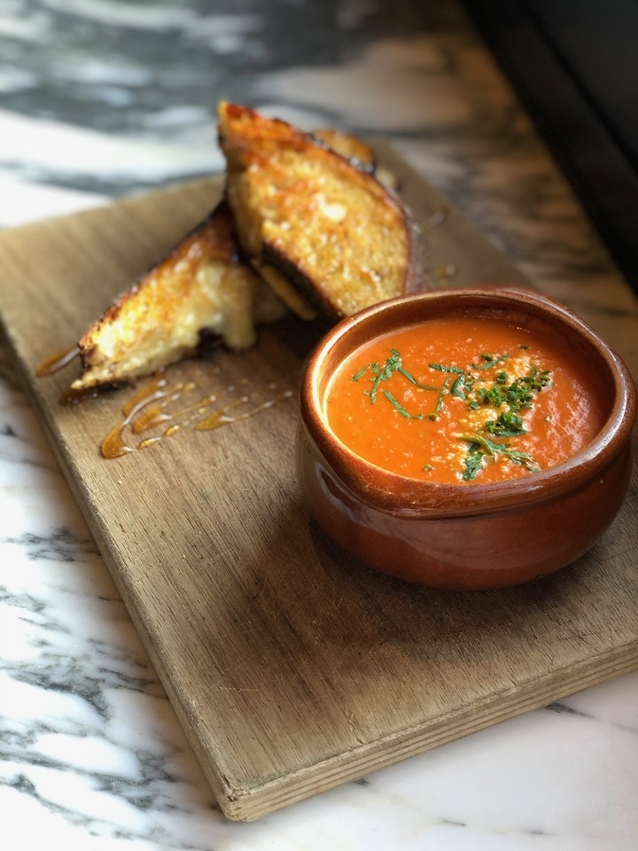 Grilled Cheese & Tomato Basil Soup Combo