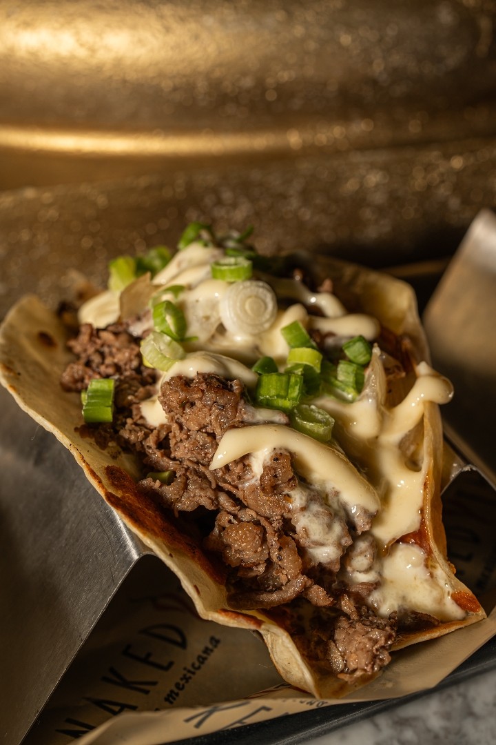 Philly Cheese Steak Taco