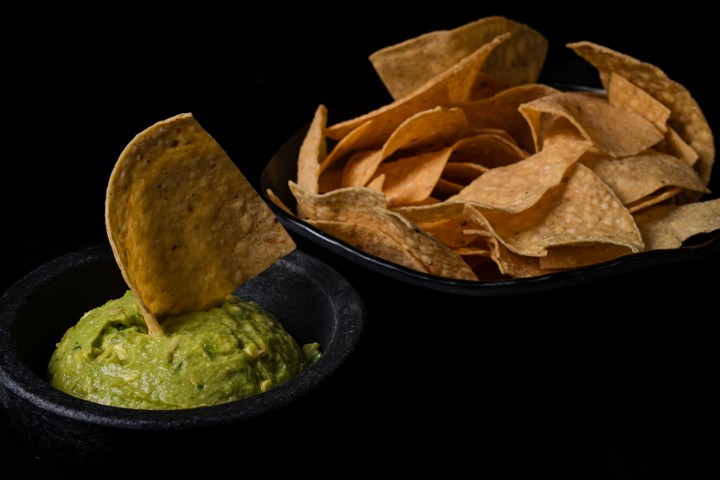Just Made Chips + Guacamole