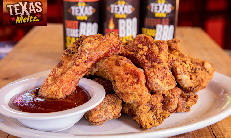 6 Deep Fried Baby Back Ribs