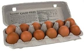 Farmer's Hen House Cage Free Eggs - half dozen