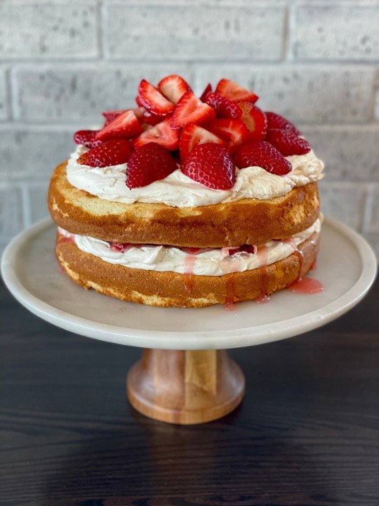 Two Layer Strawberry Shortcake (Mother's Day ONLY -pick up May 11/12)