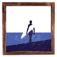 BLUE&WHITE SURFER