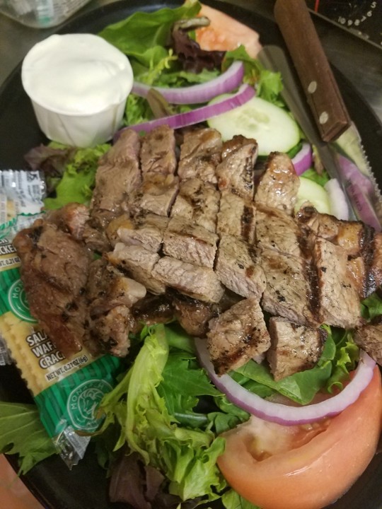 Salad with Steak