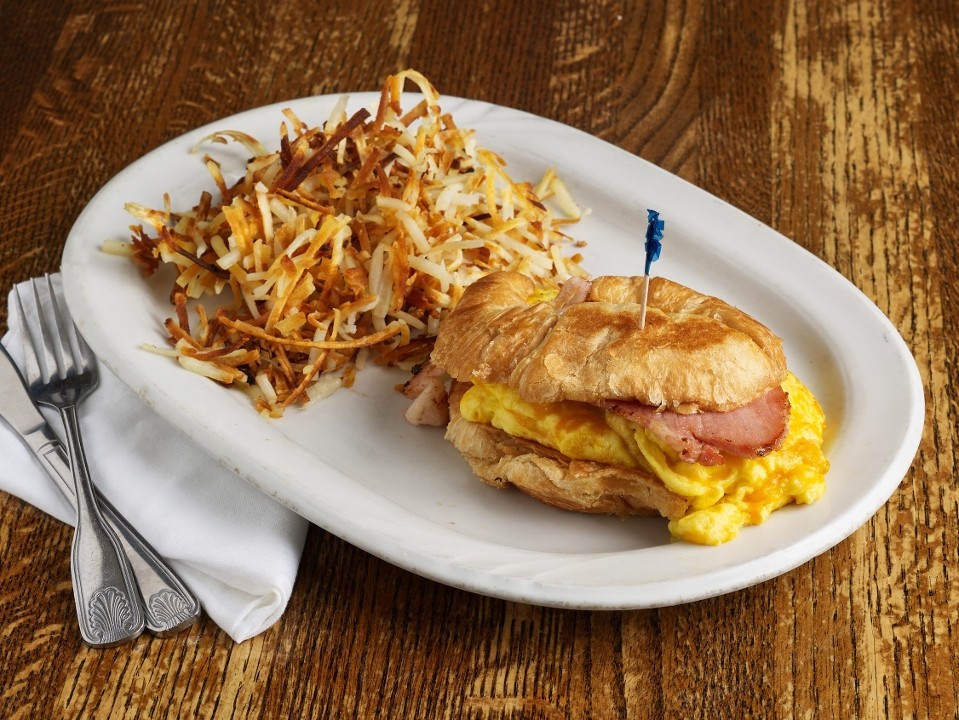 *Ham & Egg Croissant