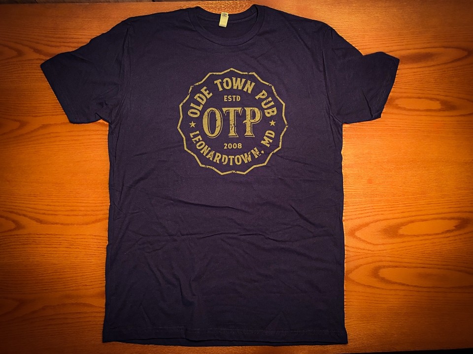 Vintage OTP Badge Shirt Navy