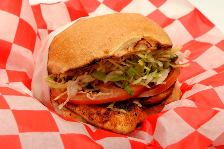 25. Cajun Fish Burger