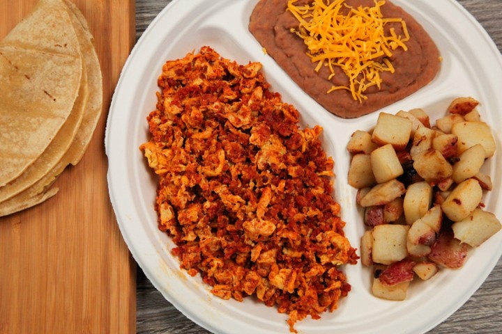 Chorizo Breakfast Plate