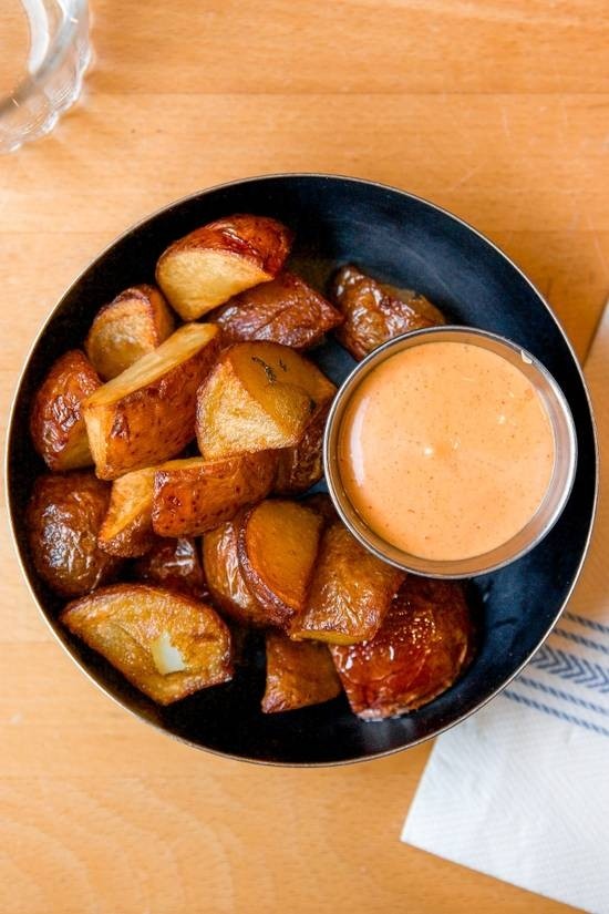 Potato Wedges and Aioli