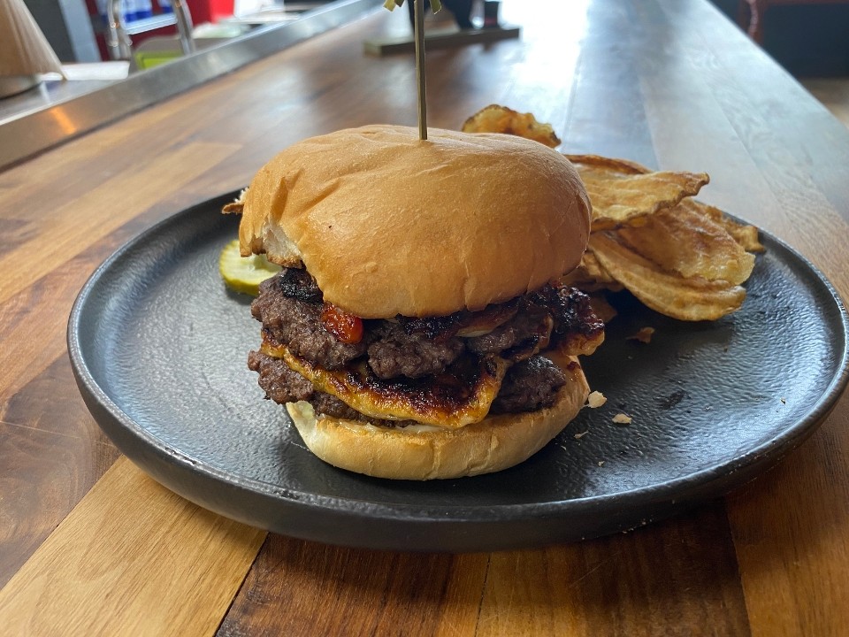 Rich Cow Cheese Burger