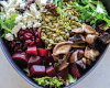 Roasted Beet & Mushroom Salad