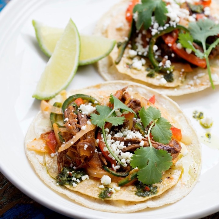 Short Rib "Double Stack" Taco