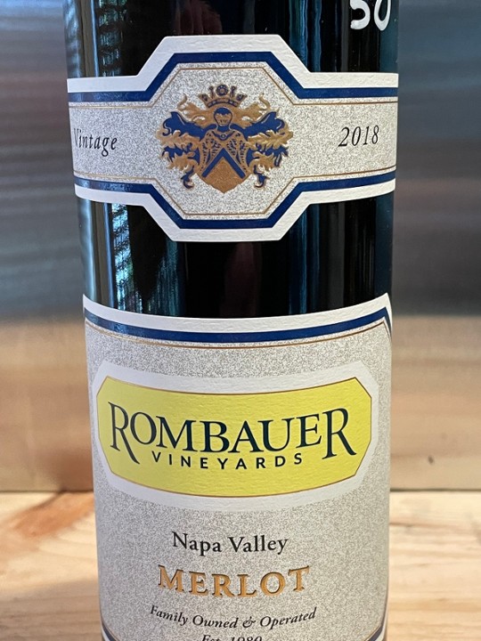 Rombauer Merlot 2018