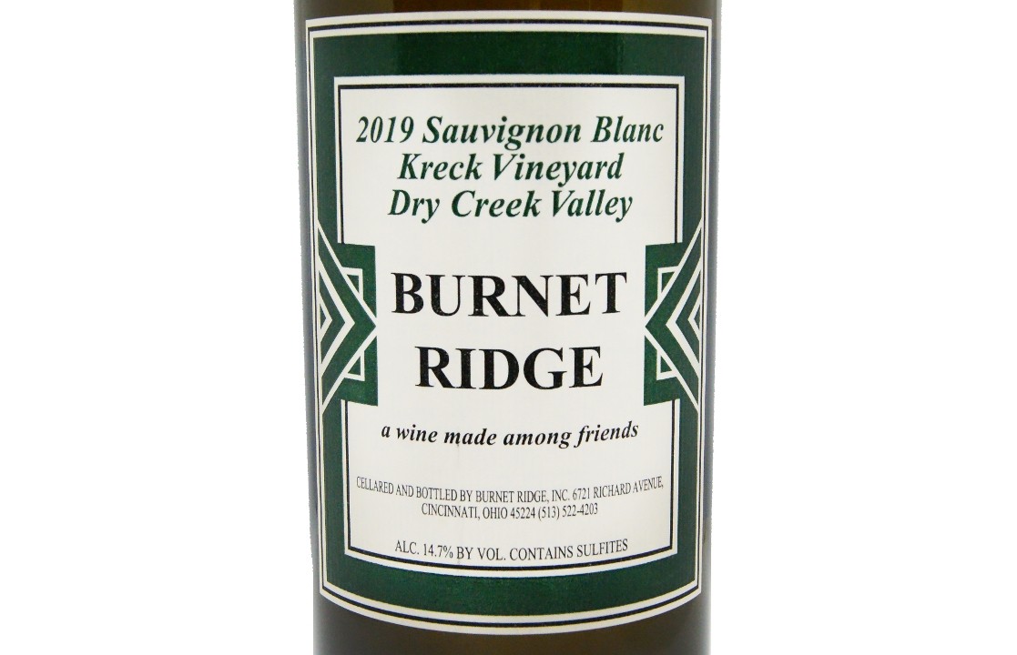 Burnet Ridge Dry Creek Sauvignon Blanc 2021