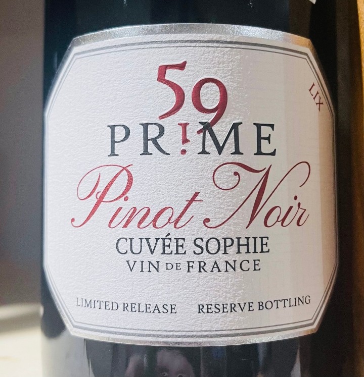 59 Prime 'Cuvee Sophie' Pinot Noir 2019