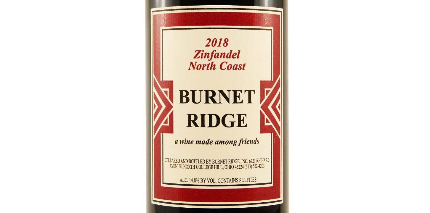 Burnet Ridge North Coast Zinfandel 2019
