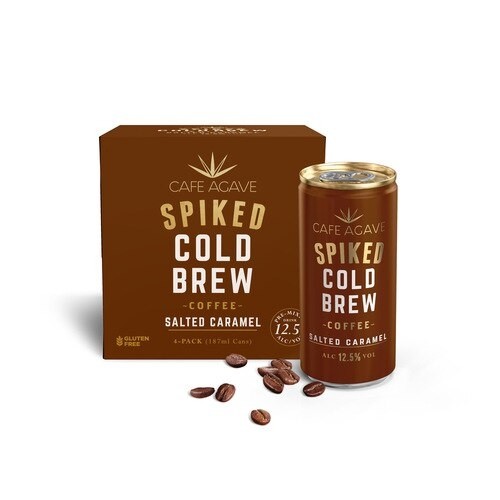 Salted Caramel Spiked Cold Brew Can