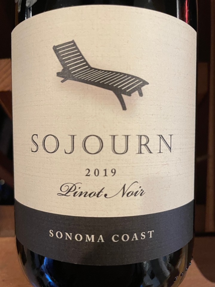 Sojourn Cellars Sonoma Coast Pinot Noir 2019