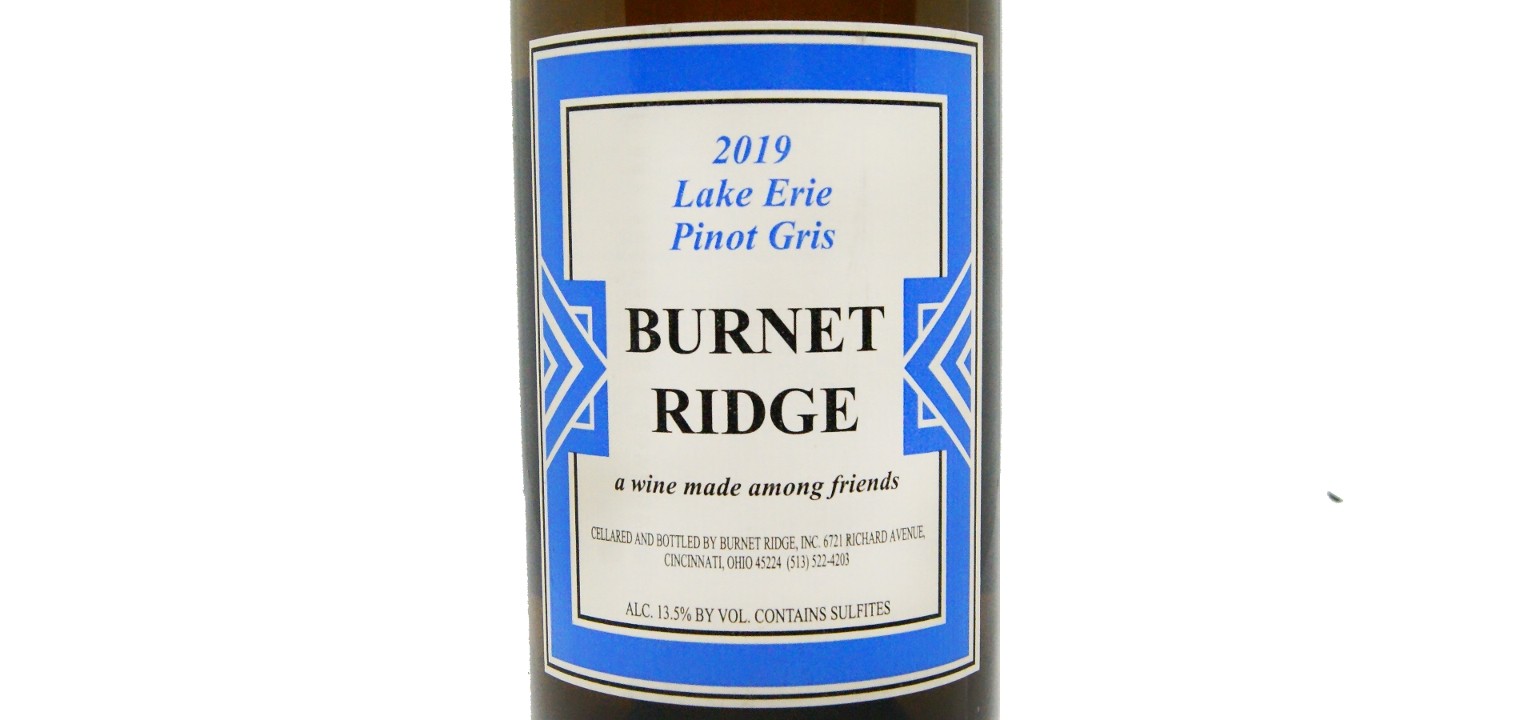 Burnet Ridge 'Lake Erie' Pinot Gris 2019