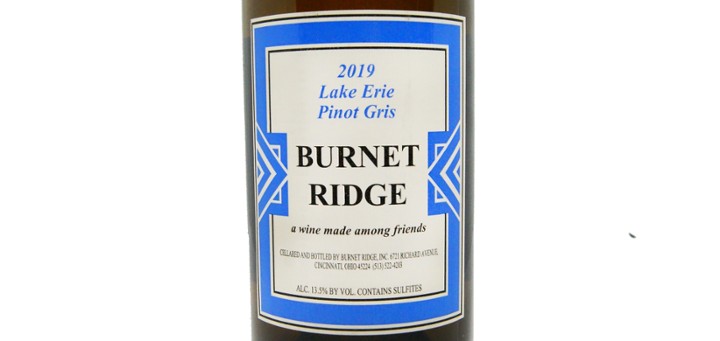 Burnet Ridge 'Lake Erie' Pinot Gris 2019