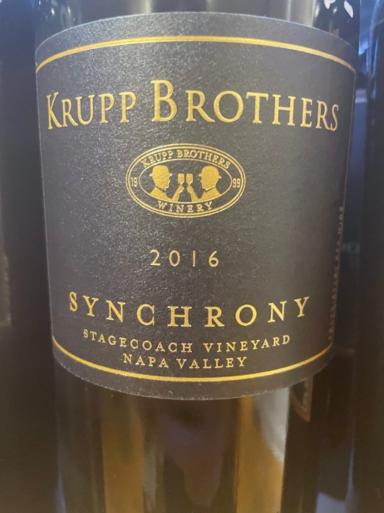 Krupp Brothers 'Synchrony' Red Blend 2017