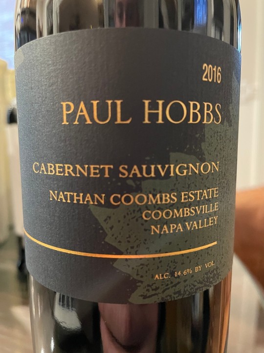 Paul Hobbs "Nathan Coombs Estate" 2016