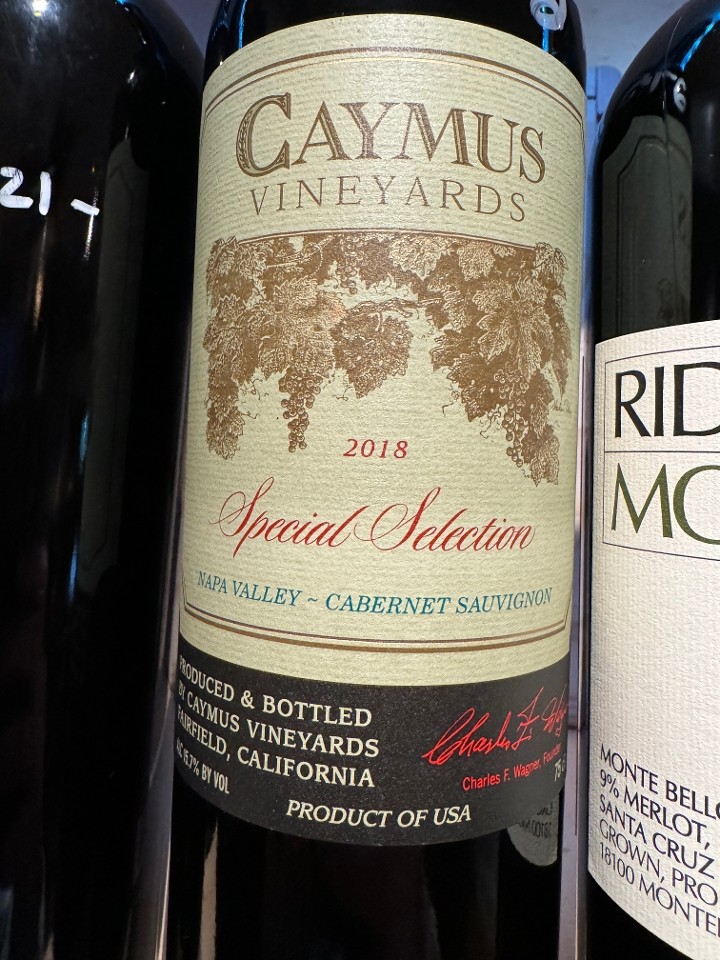 Caymus Special Selection 2017