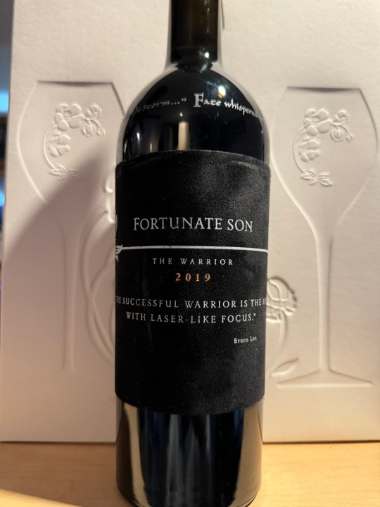 Fortunate Son "The Warrior" Cabernet