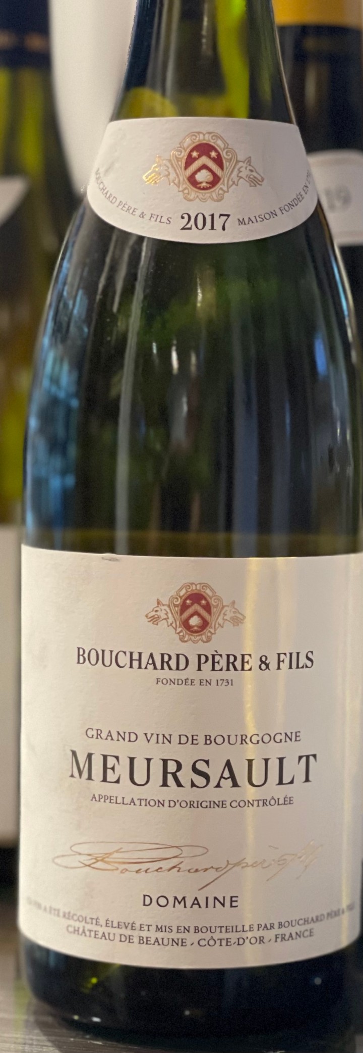 Bouchard Pere & Fils Meursault Grand Vin 2017