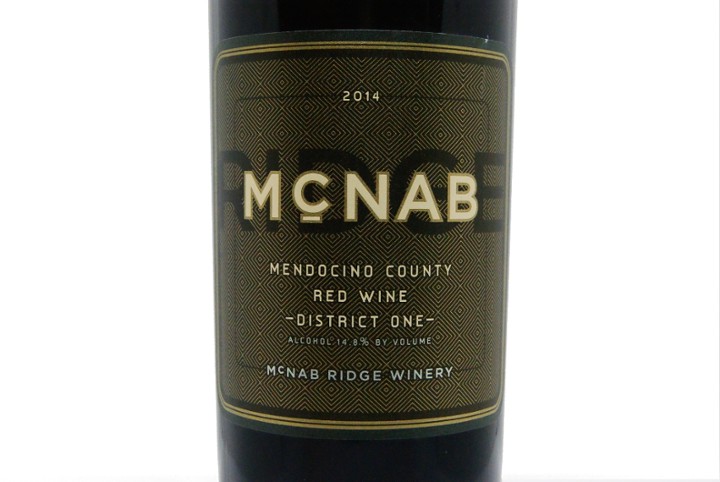 McNab Ridge 'District One' Red Blend 2014