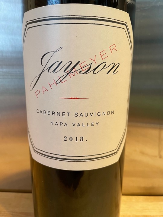 Jayson Pahlmeyer Cabernet 2018