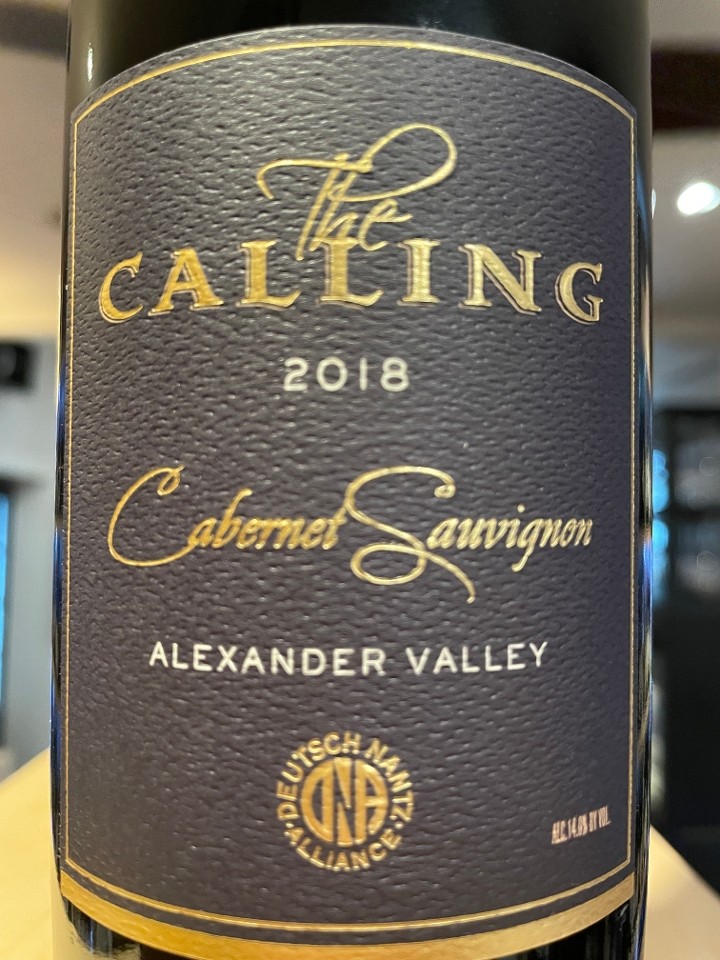 "The Calling" Cabernet 2018