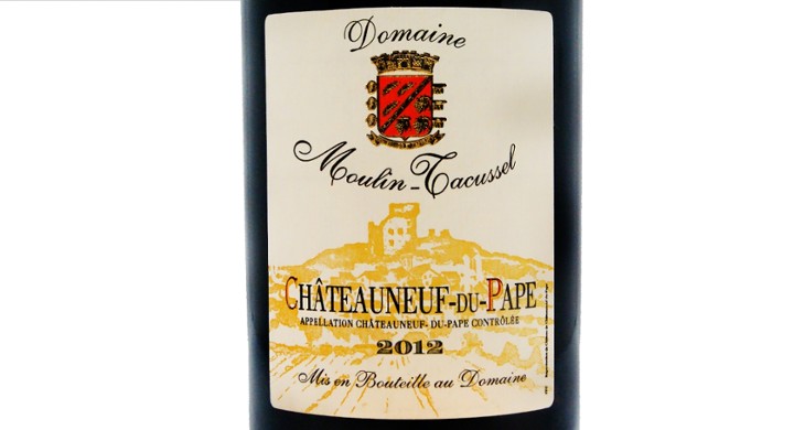 Domaine Moulin Tacussel Chateauneuf-du-Pape 2012