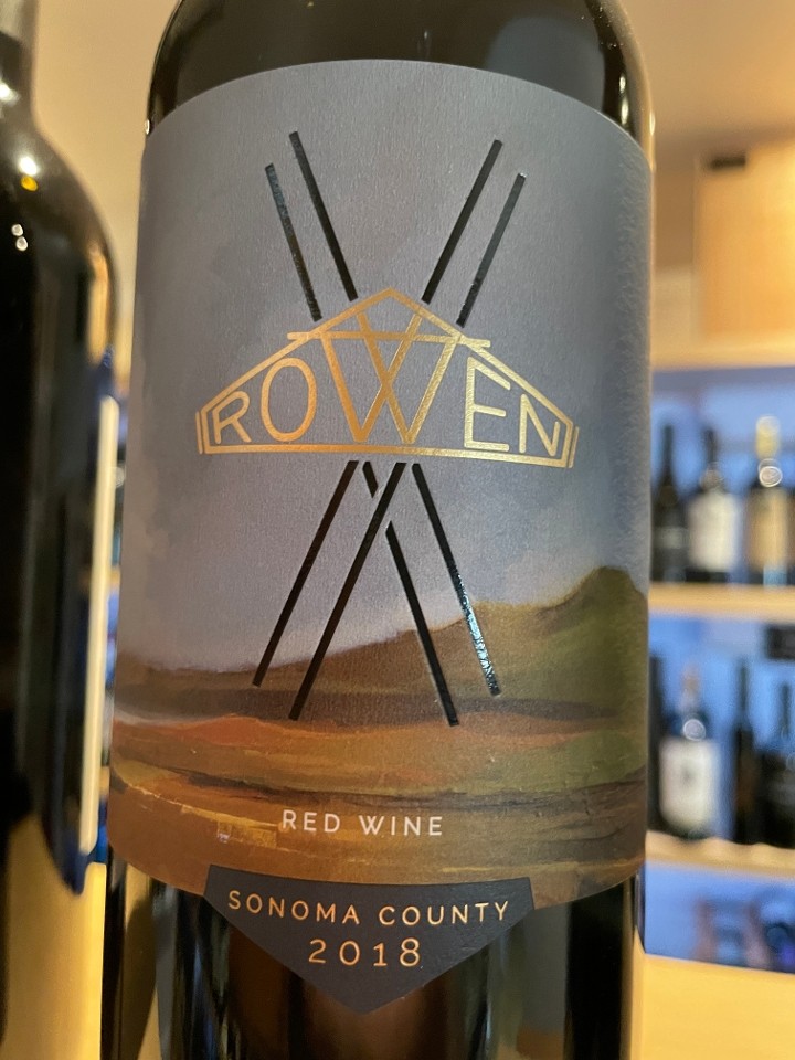 Rowen Sonoma Red Wine 2018