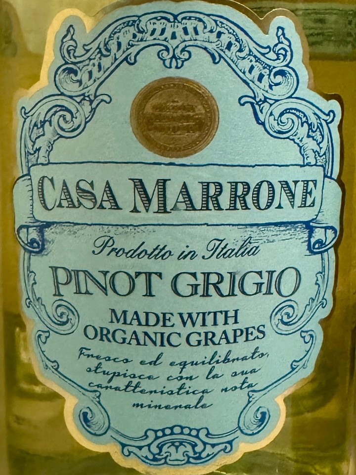 Casa Marrone Pinot Grigio