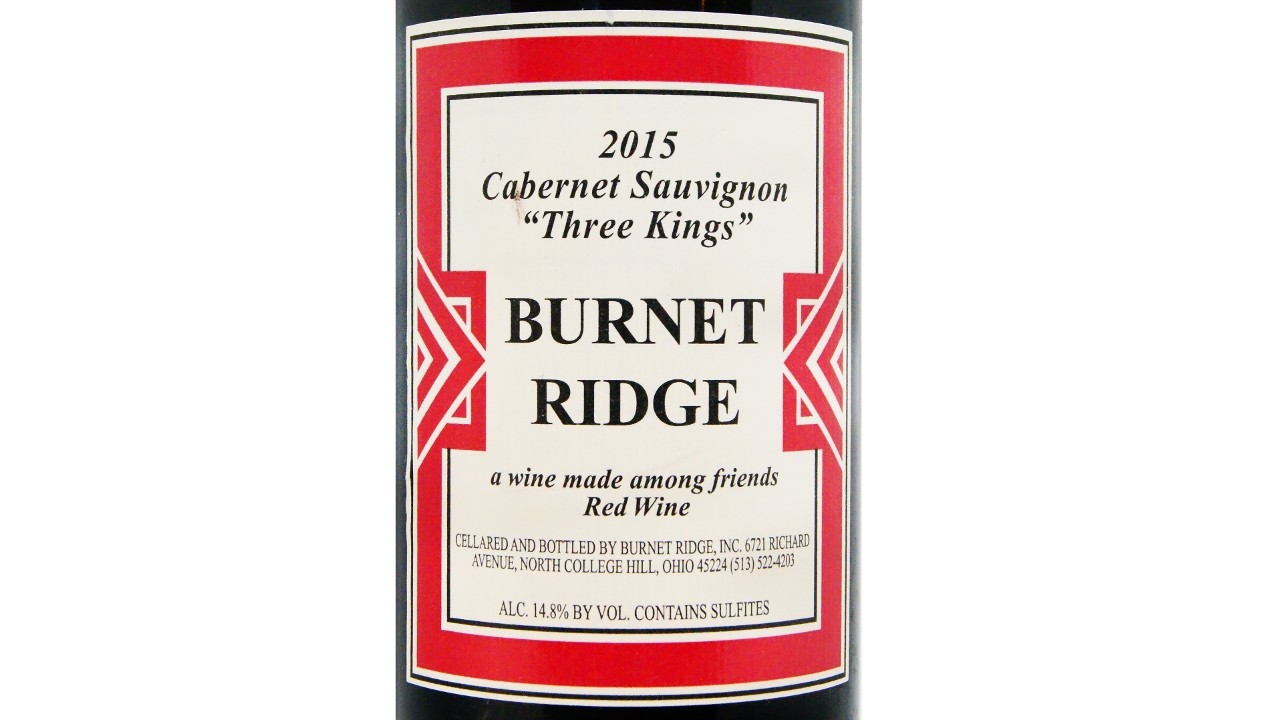 Burnet Ridge Cabernet Sauvignon 2015