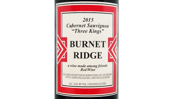 Burnet Ridge Cabernet Sauvignon 2015